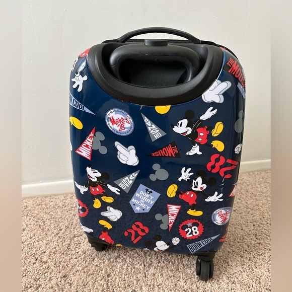Disney Mickey Mouse Rolling Suitcase - Picture 3 of 6